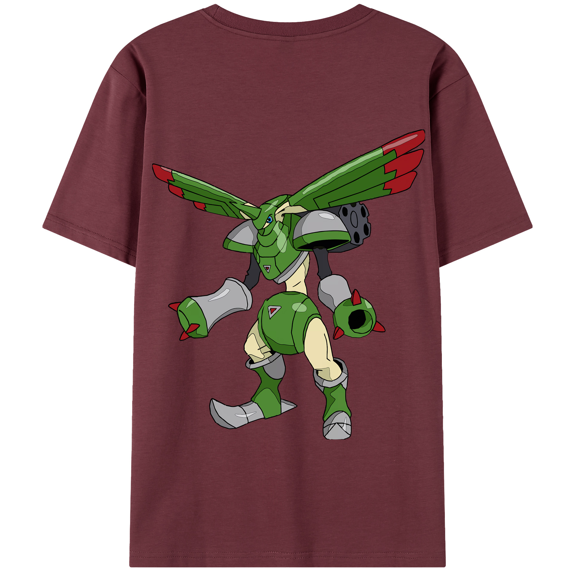 （画像用） Digimon デジタルモンスター/デジモン 綿100％半袖Tシャツ（背面プリント）